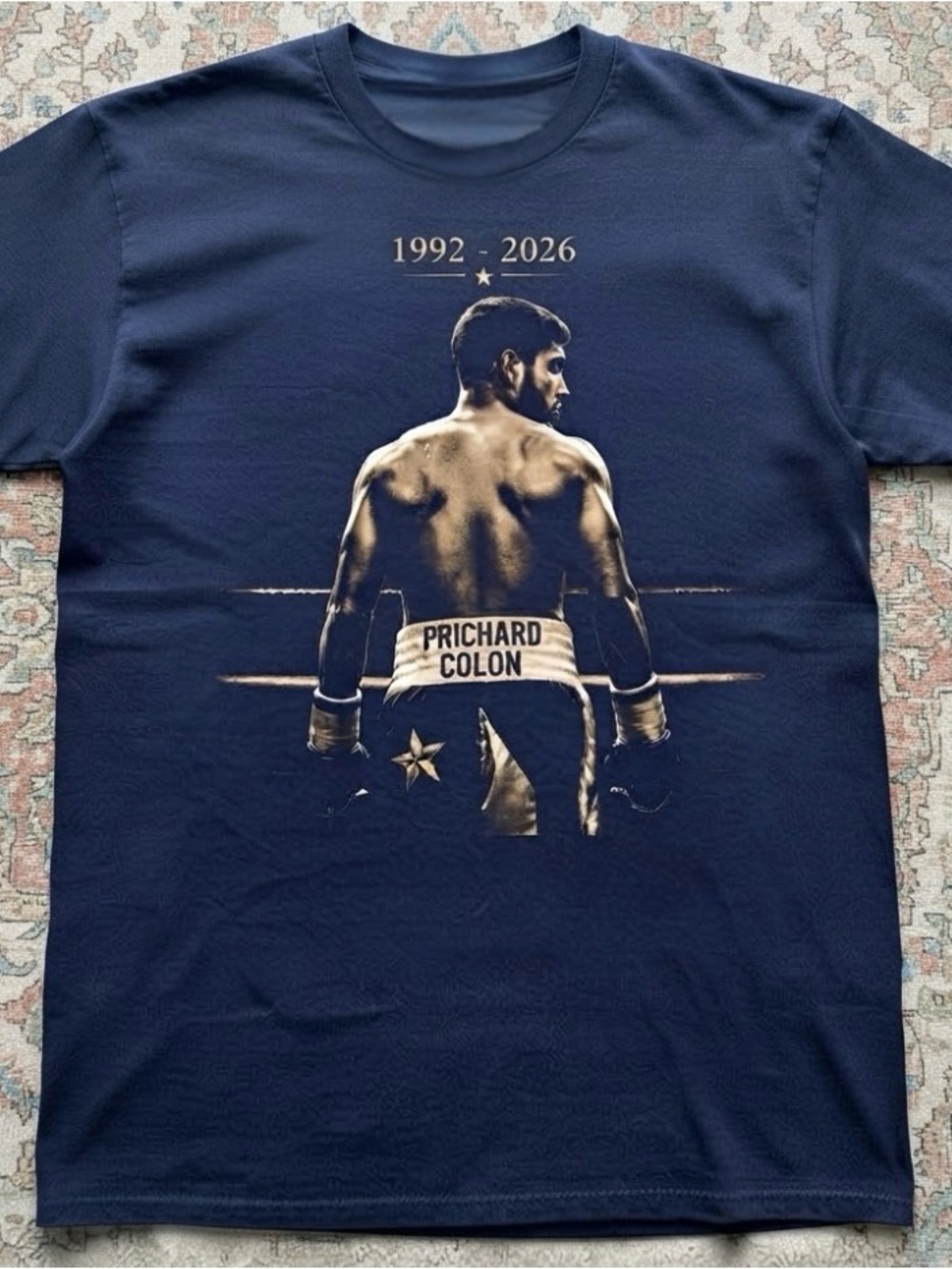 Prichard Colon Boxer Memorial Tribute T-Shirt